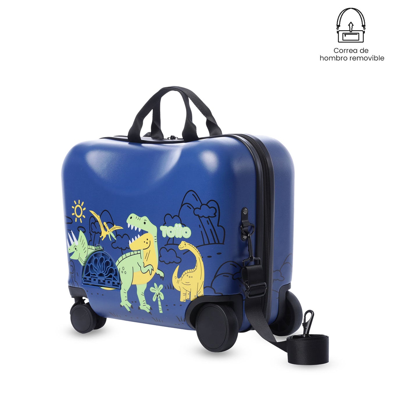 Maleta de Cabina Travel Fun 10 kilos Gris