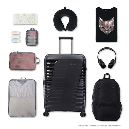 Maleta de Viaje Mediana Traveler Bodega Negra