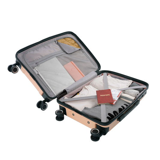 Maleta de Cabina 360 Wave de 10 kilos Durazno