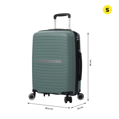 Maleta de Cabina 360 Wave de 10 kilos Verde