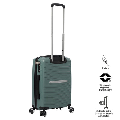 Maleta de Cabina 360 Wave de 10 kilos Verde