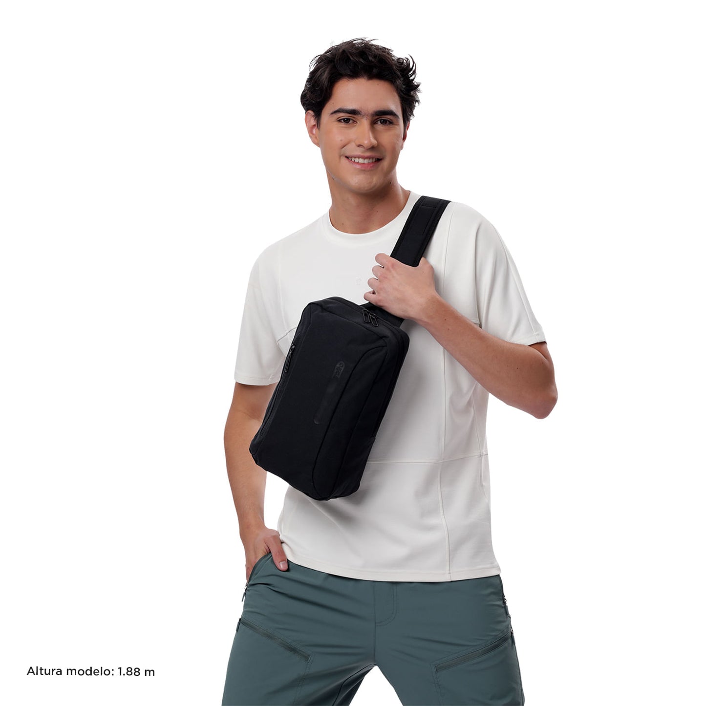 Bolso Hombre Porta Tableta 10" Felt Negro