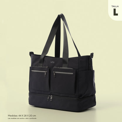 Bolso para Mujer Maxi Tote Negro