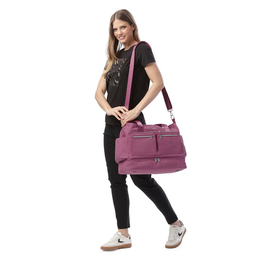 Bolsa Tote Maxi Grande Feminina Rosa