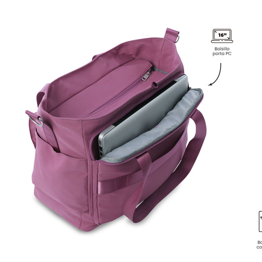 Bolsa Tote Maxi Grande Feminina Rosa