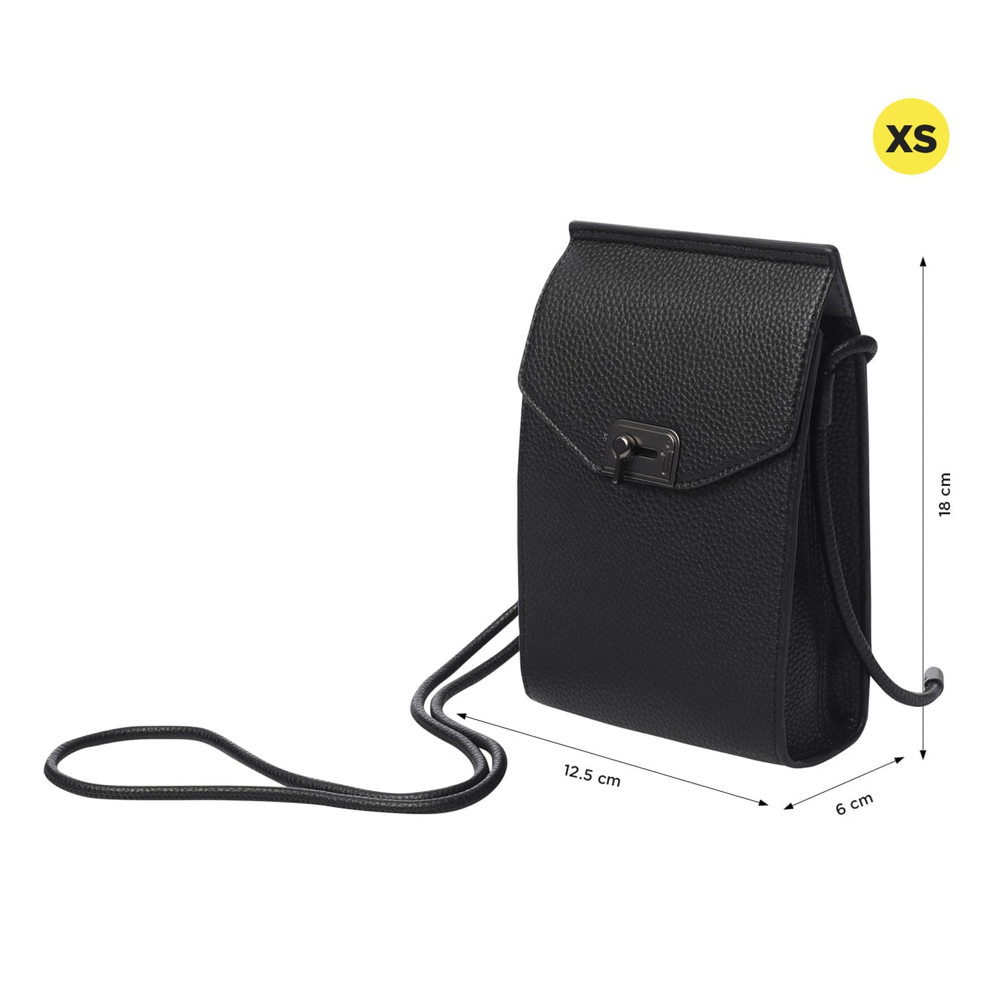 Bolso para Mujer Smooth Crossbody Pequeño Negro