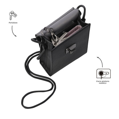 Bolso para Mujer Smooth Crossbody Pequeño Negro