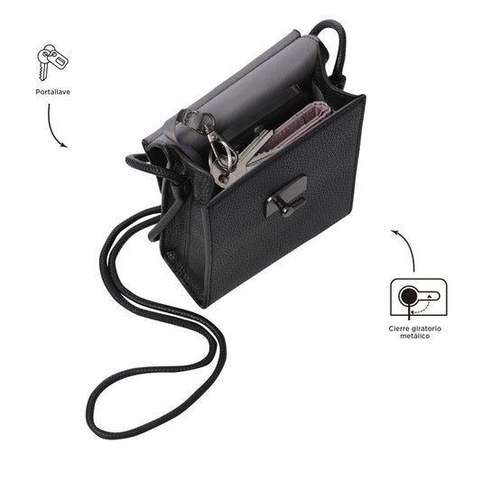 Bolso para Mujer Smooth Crossbody Pequeño Negro