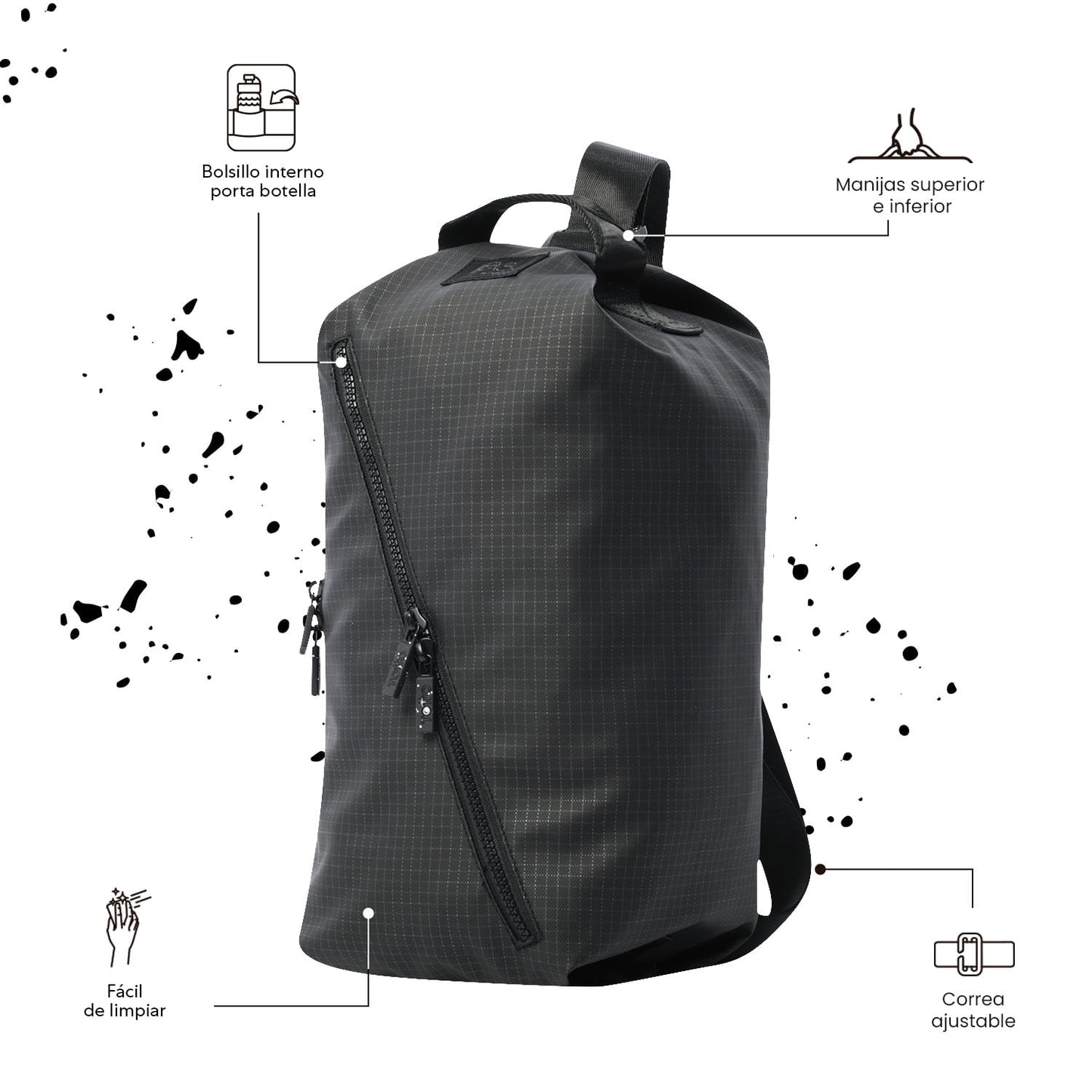 Bolsa Roam Unisex Hands-Free Preta