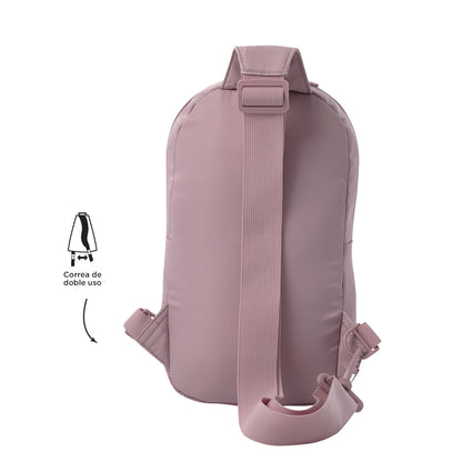 Bolso Mujer Porta Tableta 10" Tracer Rosado
