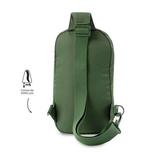 Bolsa pequena Tracer Blue para uso sem as mãos, ideal para homens.