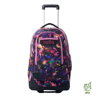Morral con Ruedas para Niña Porta PC 13" Bocin Morado