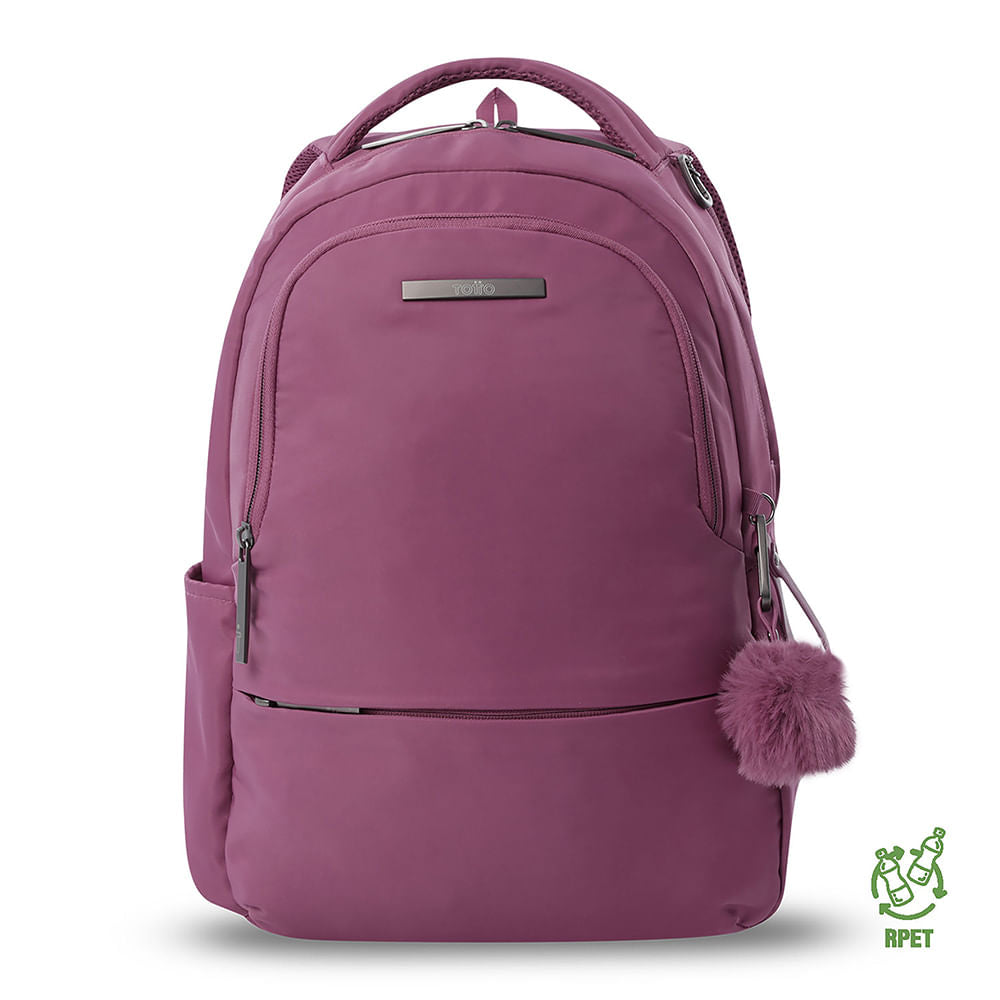 Mochila executiva feminina Adelaide 2 2.0 rosa para laptop de 14"