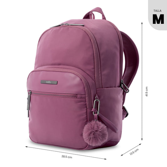 Morral Ejecutivo Porta PC 14" Adelaide 3 2.0 Rosado Rose Mujer