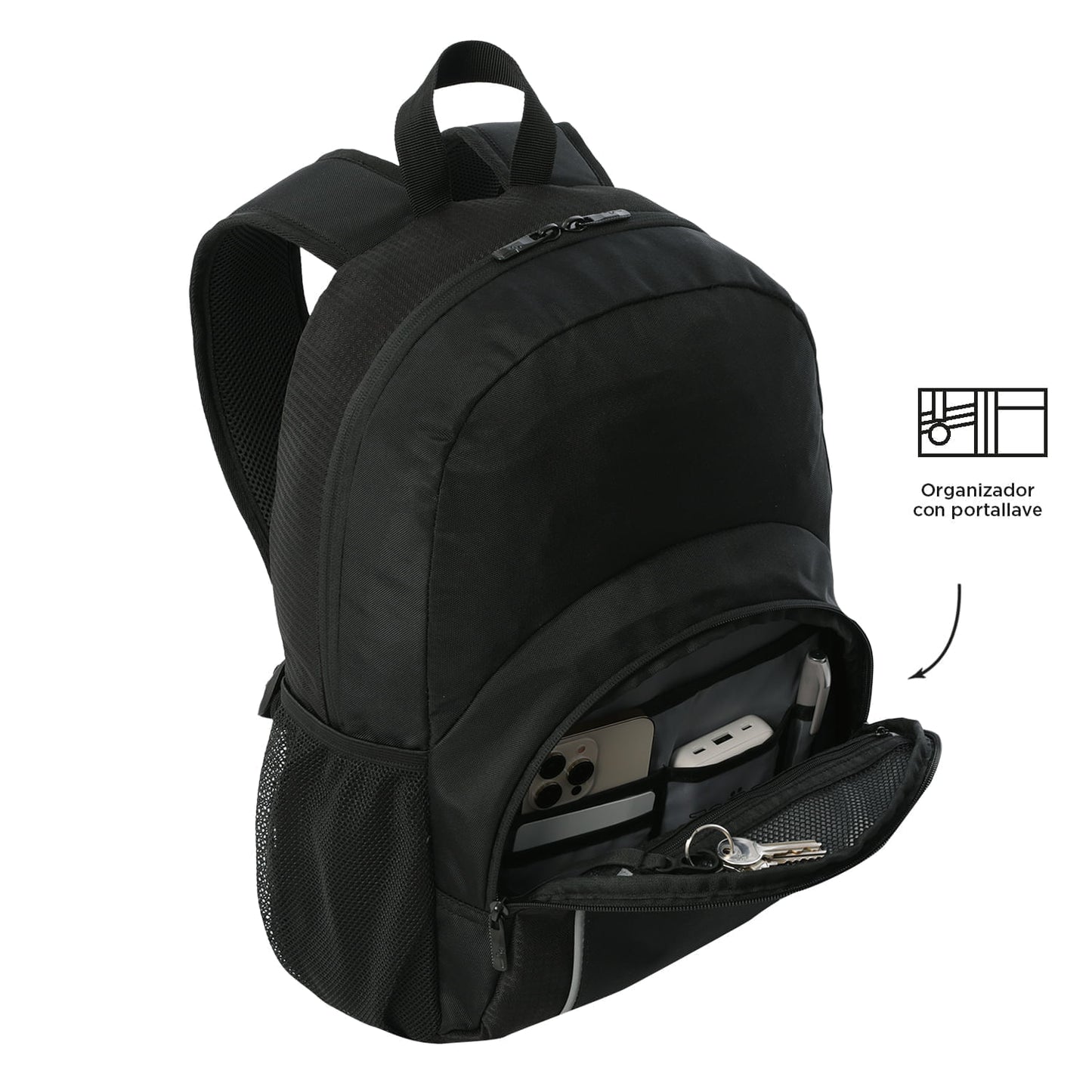 Morral Porta PC 13" Datar 2.0 L Negro Hombre
