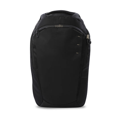 Mochila executiva masculina Daytona para laptop de 16", preta.