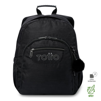Morral Juvenil Porta PC 14" Acuarela Neo Negro
