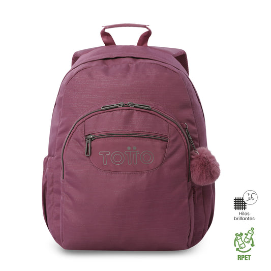 Morral Juvenil Porta PC 14" Acuarela Neo Rosado Rose