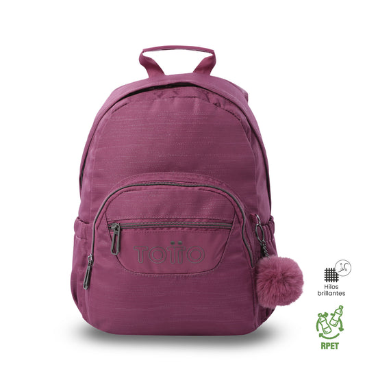 Mochila infantil pequena Tempera Neo rosa-clara