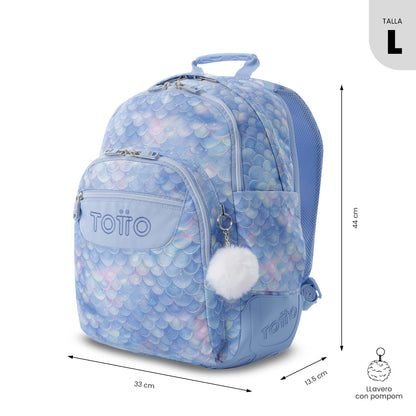 Morral Juvenil Porta PC 14" Rayol Azul
