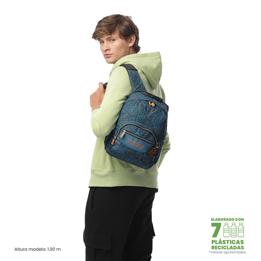 Mochila infantil pequena azul-escura