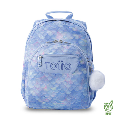 Morral Juvenil Porta PC 13" Gommas Azul