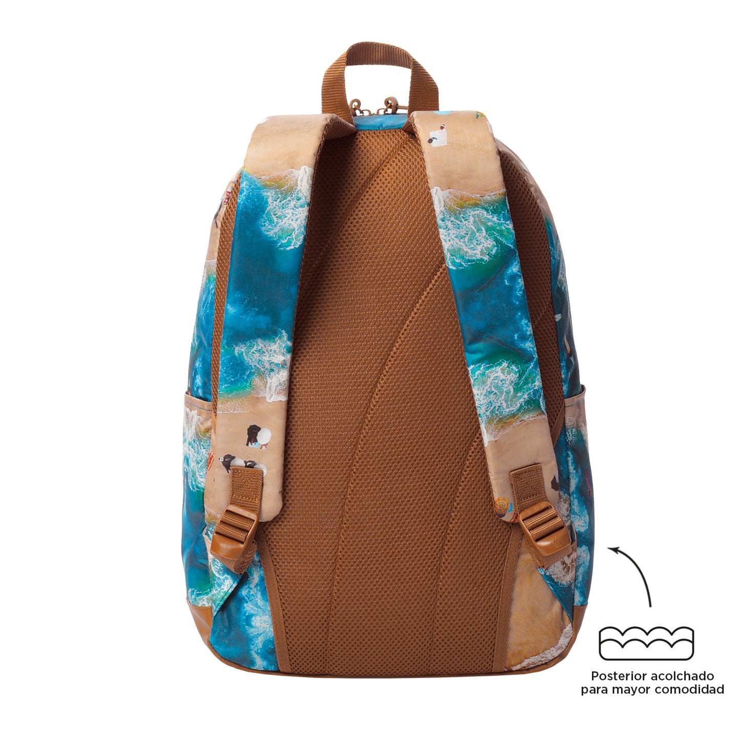 Morral Universitario Porta PC 14" Tocax Verde Hombre