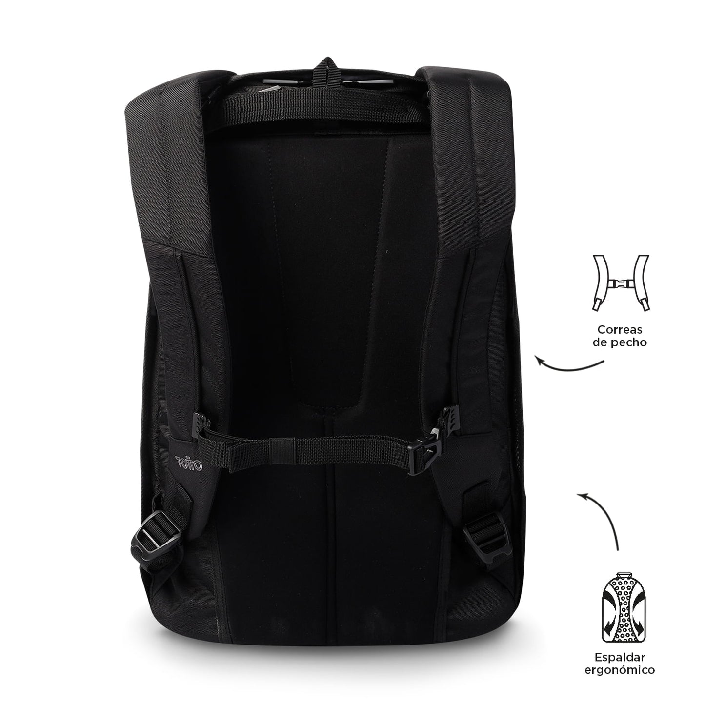 Morral Antirrobo Porta PC 15.4" Bunker Pack 4.0 Negro