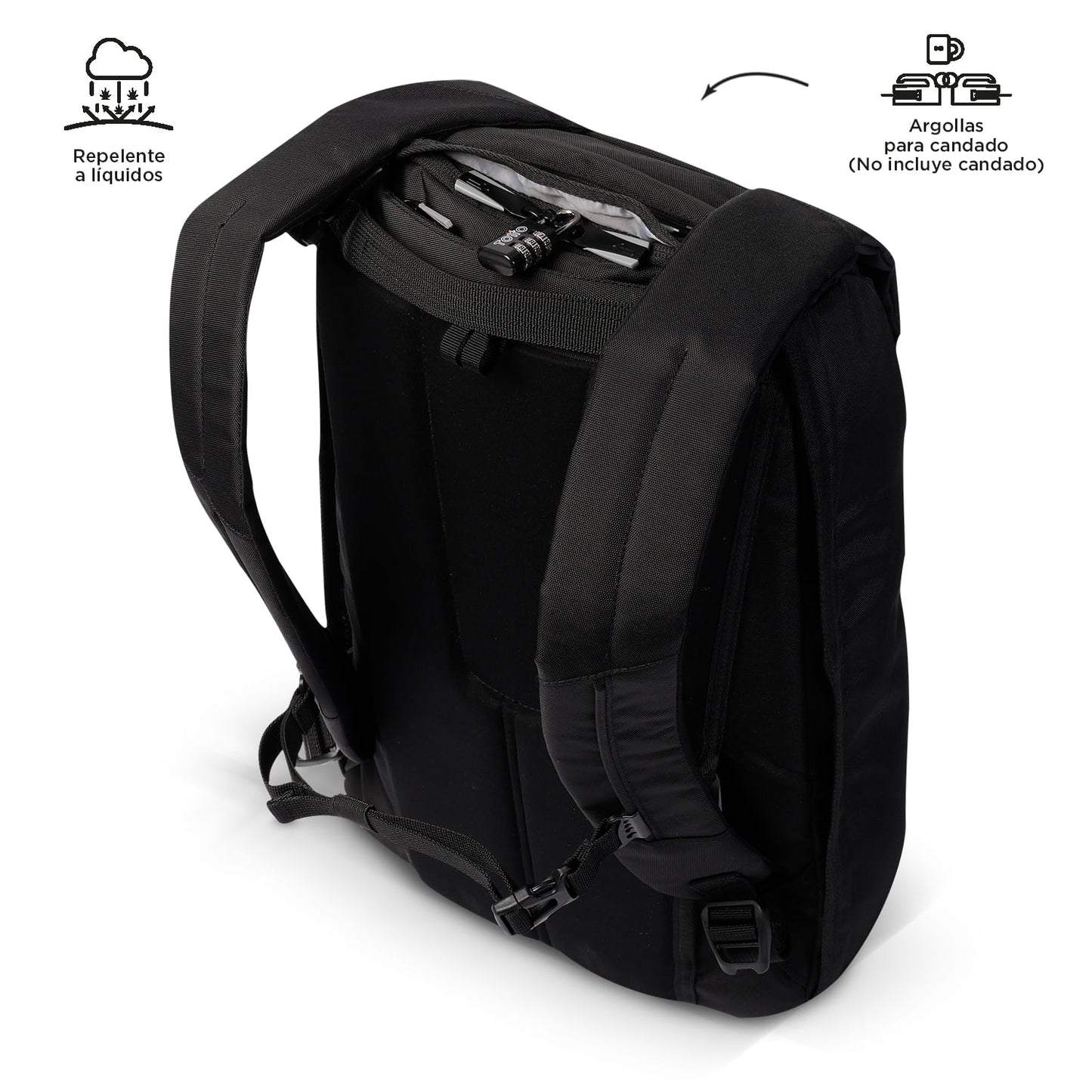 Morral Antirrobo Porta PC 15.4" Bunker Pack 4.0 Negro