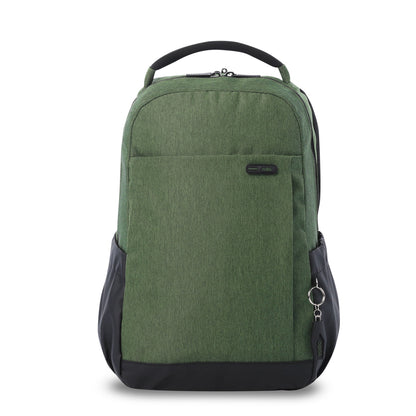 Mochila executiva para laptop de 14", Deleg 2.0, verde, masculina.