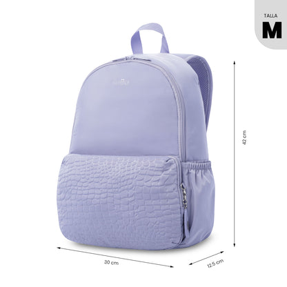 Mochila da Universidade Palencia, Bolsa para Computador de 13", Roxa, Feminina