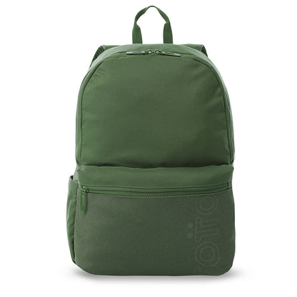 Mochila universitária masculina Dragonar 2.0 verde com estojo para PC de 13".