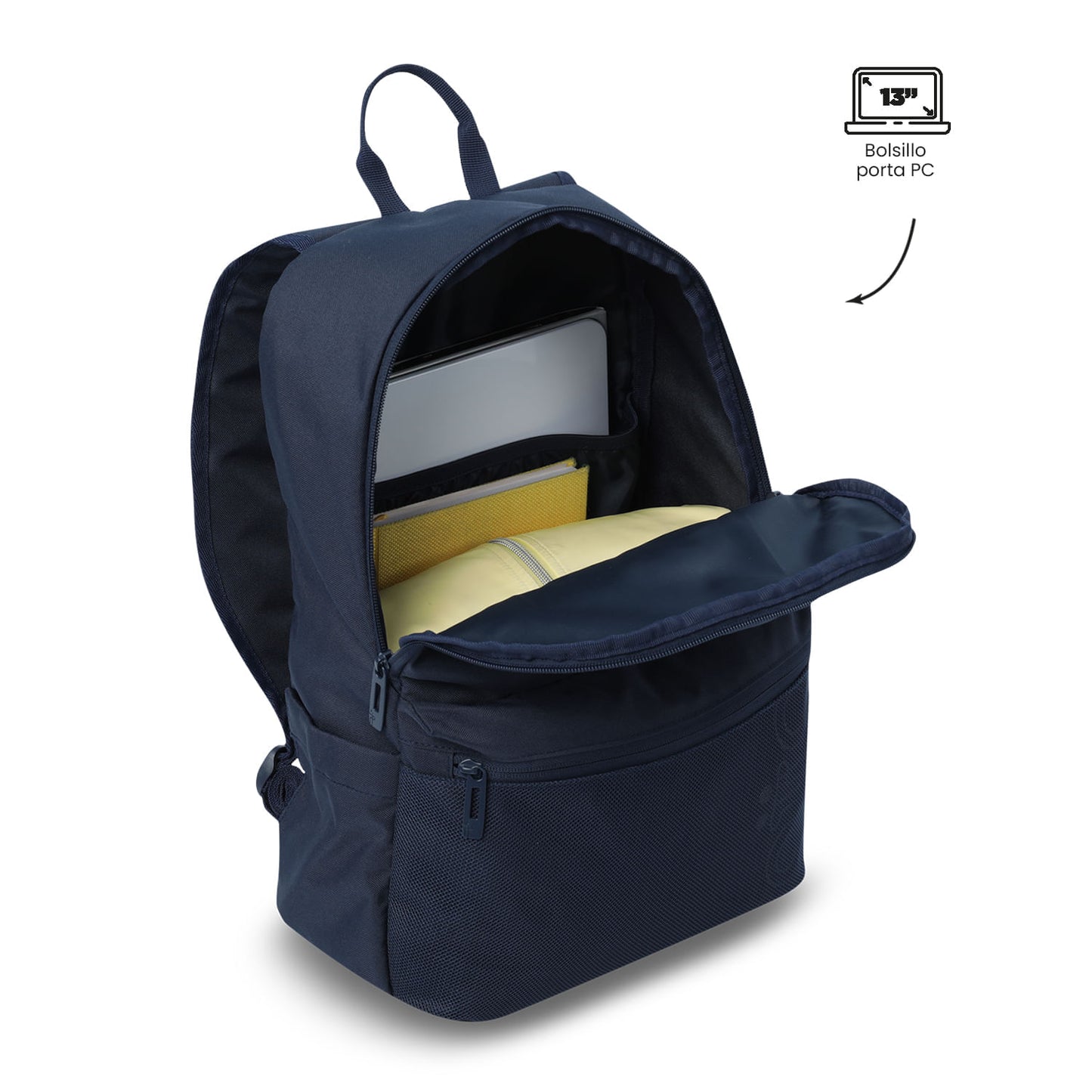 Mochila Dragonar 2.0 Unissex Azul para Notebook de 13"