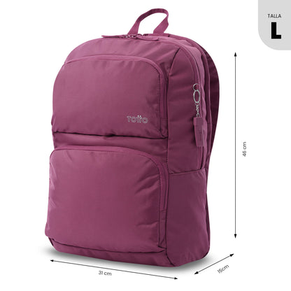 Morral Universitario Porta PC 14" Cloud Rosado Rose Mujer