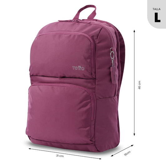 Morral Universitario Porta PC 14" Cloud Rosado Rose Mujer