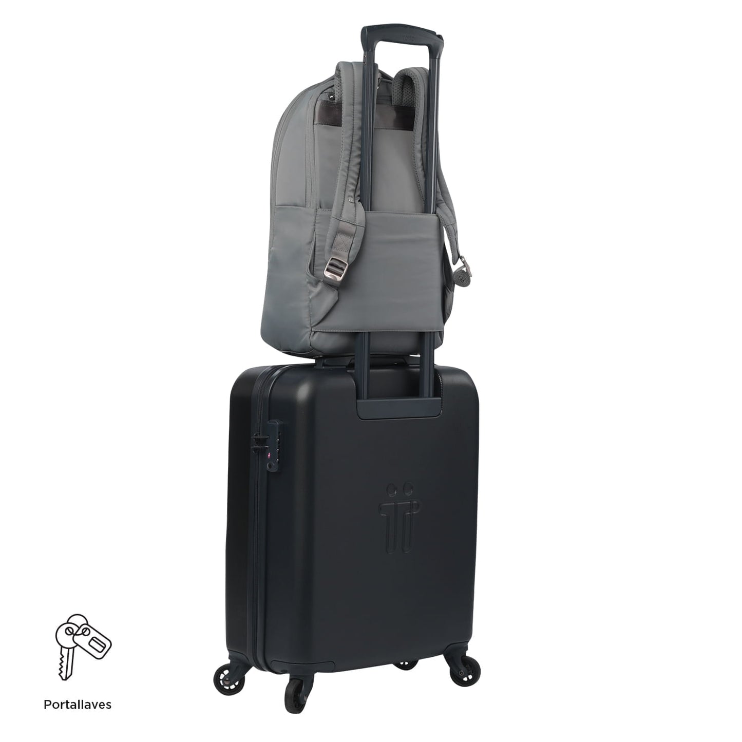 Morral Ejecutivo Porta PC16" Roxanne Gris Mujer