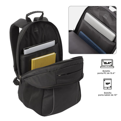 Morral Universitario Porta PC 15.4" Cambri 2.0 Gris Unisex