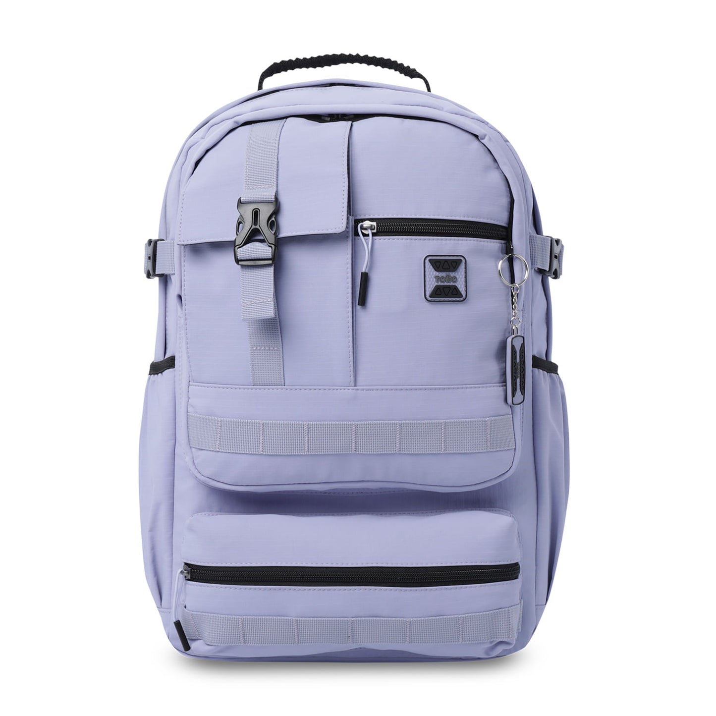 Mochila feminina roxa para laptop, estilo spa, ideal para estudantes universitárias, com capacidade para laptops de até 15,4".
