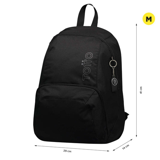 Morral Universitario Gammatto Negro Unisex