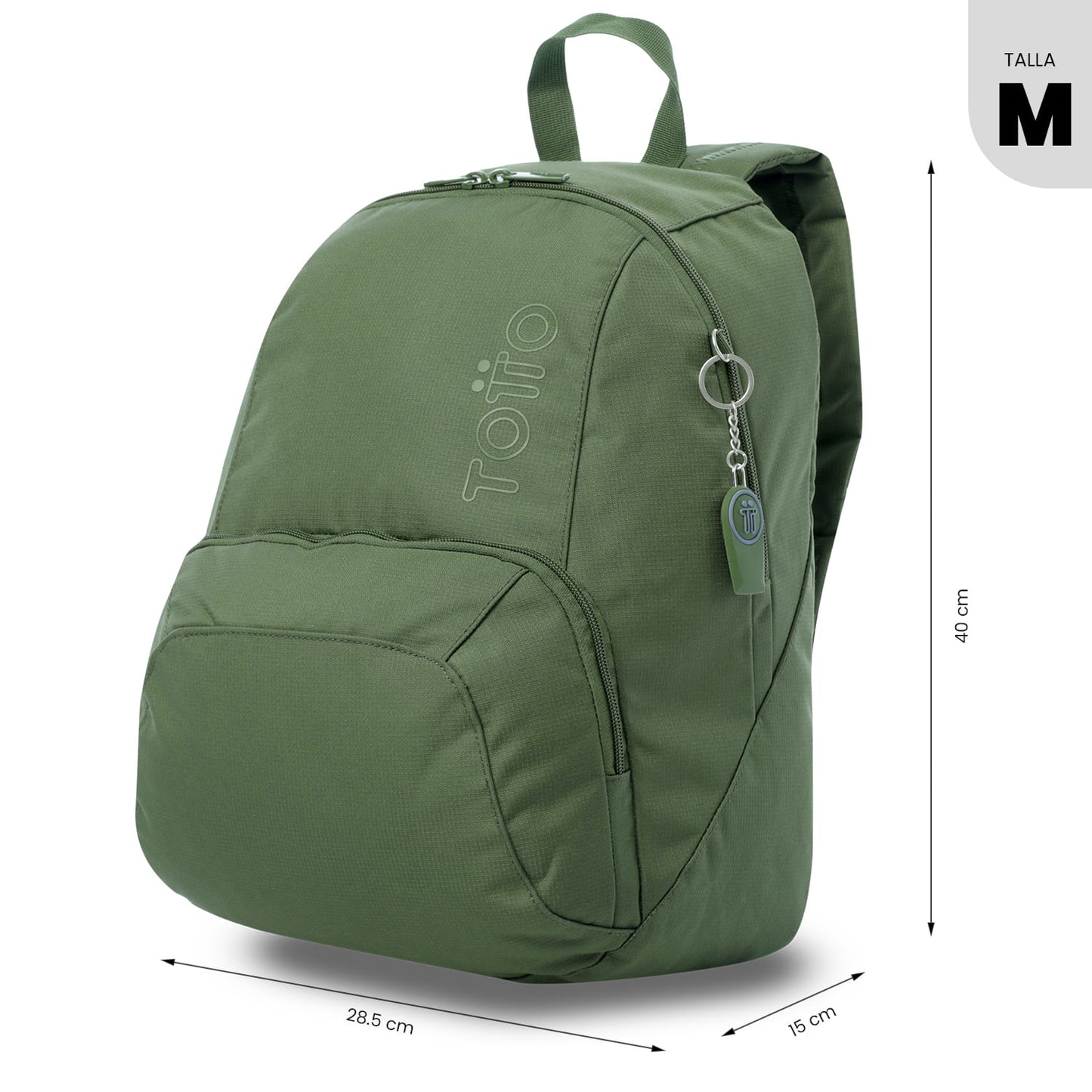 Mochila Universitária Masculina Verde Gammatto