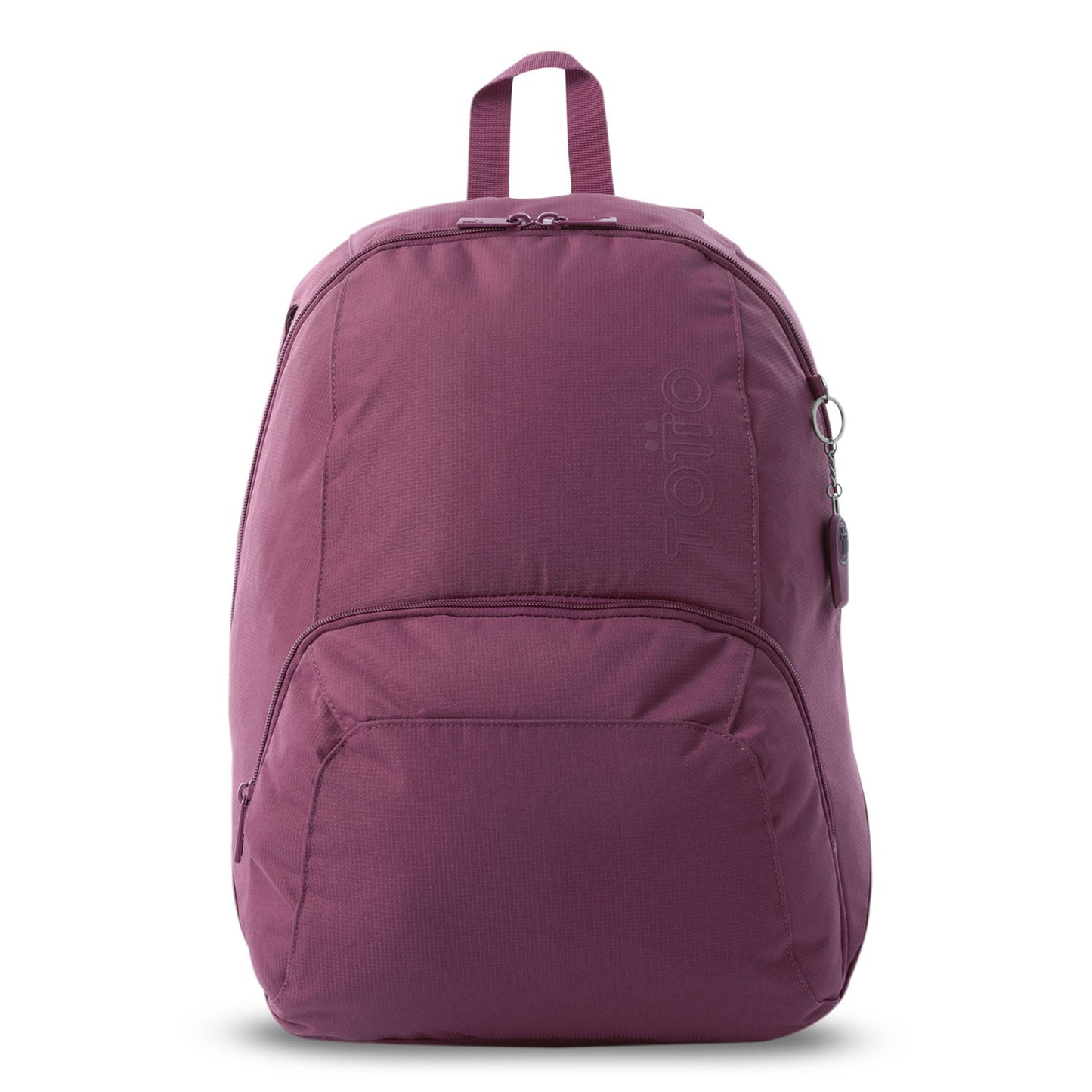 Mochila universitária Ometto Pink Rose para mulheres
