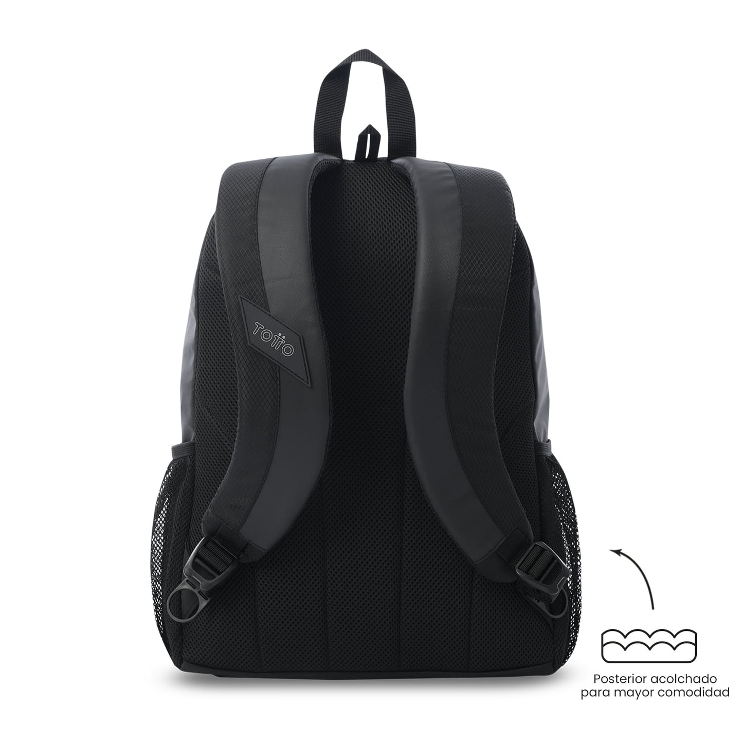 Morral Universitario Teck 3.0 Porta PC 13" Negro Hombre