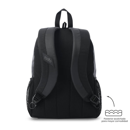 Morral Universitario Teck 3.0 Porta PC 13" Negro Hombre