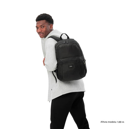 Morral Universitario Porta PC 14" Trik Mediano Negro