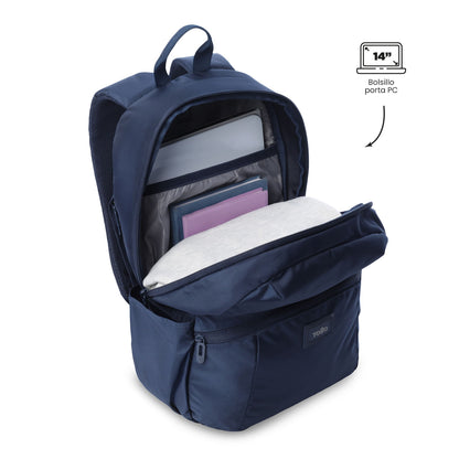 Mochila Trik Unissex Azul 14" para Laptop
