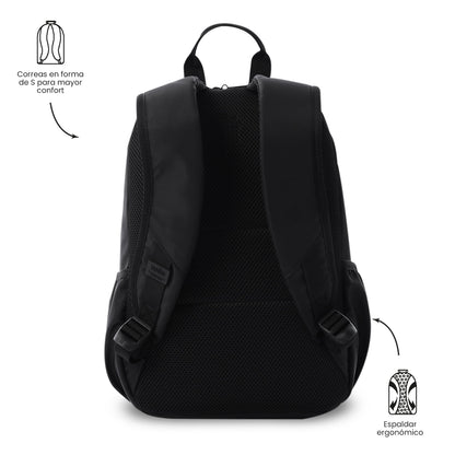Morral Universitario Tracer 1 Porta PC 13" Negro Unisex