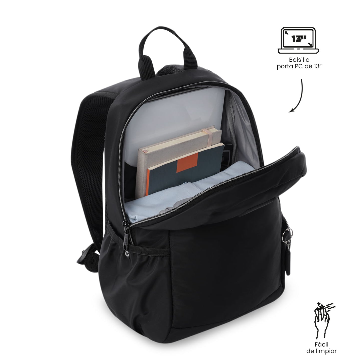 Morral Universitario Tracer 1 Porta PC 13" Negro Unisex