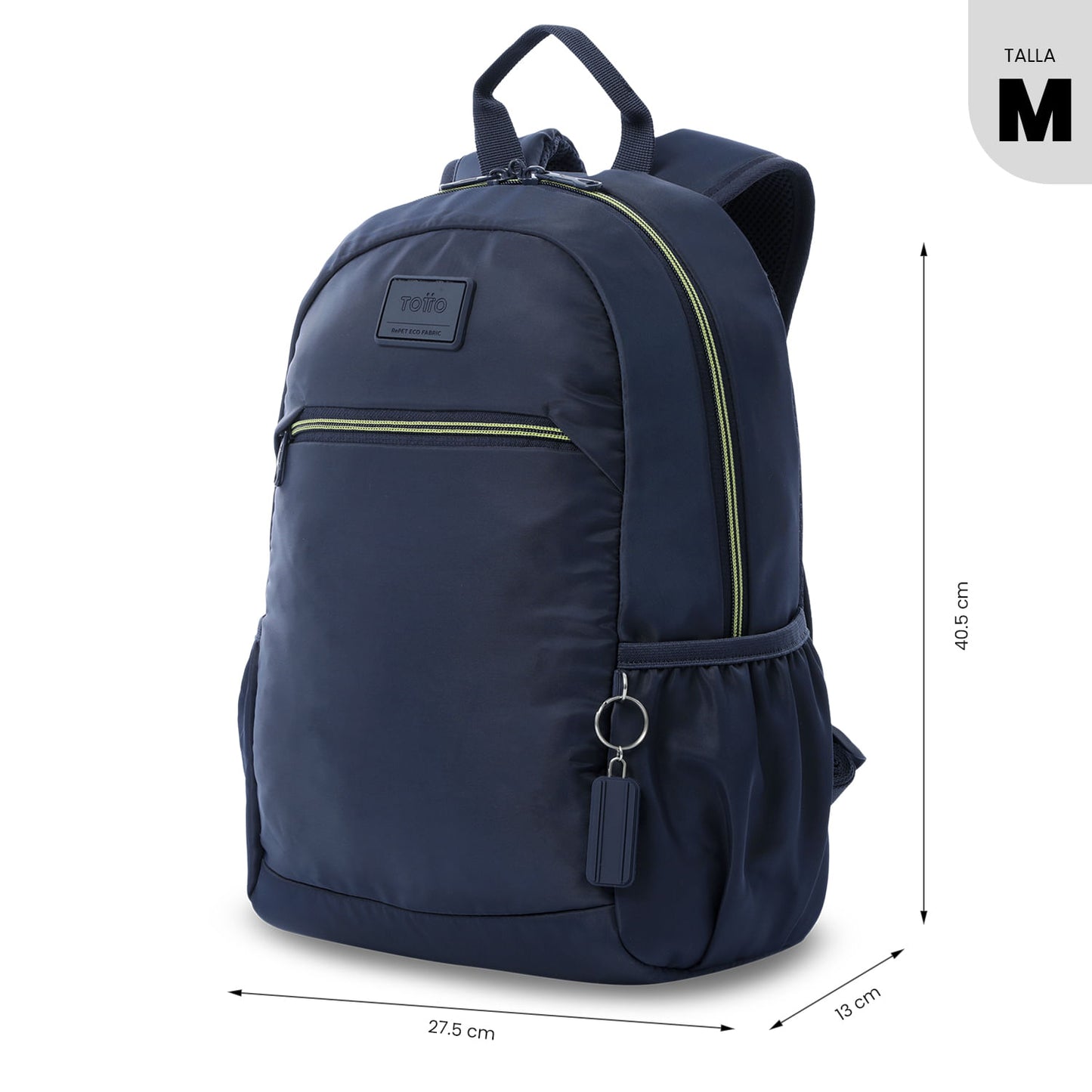 Mochila masculina Tracer para laptop de 13 polegadas, azul.