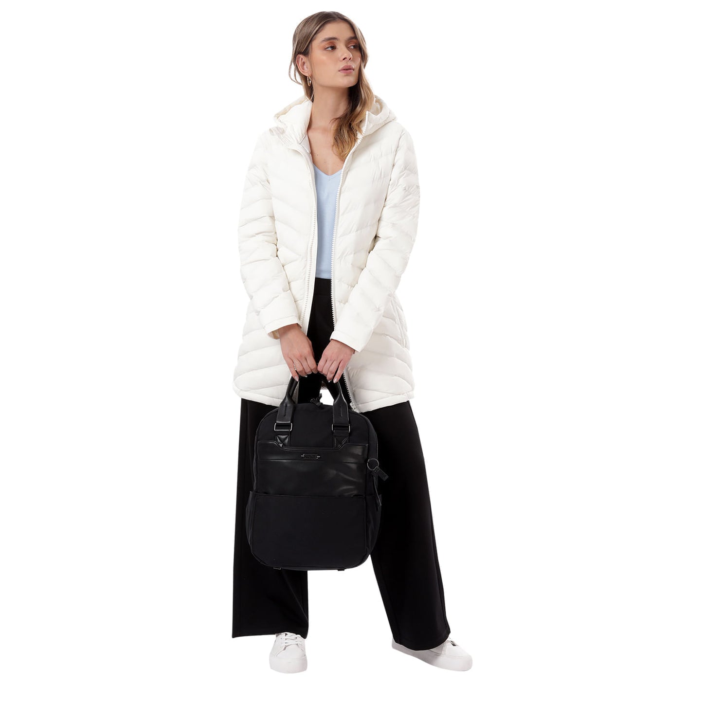 Morral Ejecutivo Porta PC14" Toscana Negro Mujer