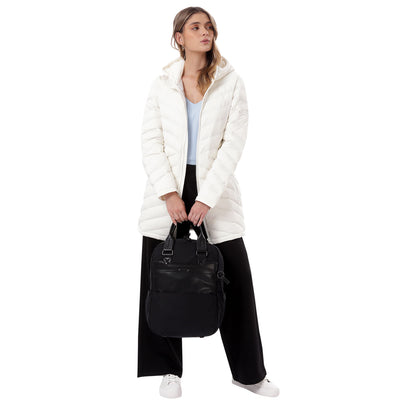 Morral Ejecutivo Porta PC14" Toscana Negro Mujer